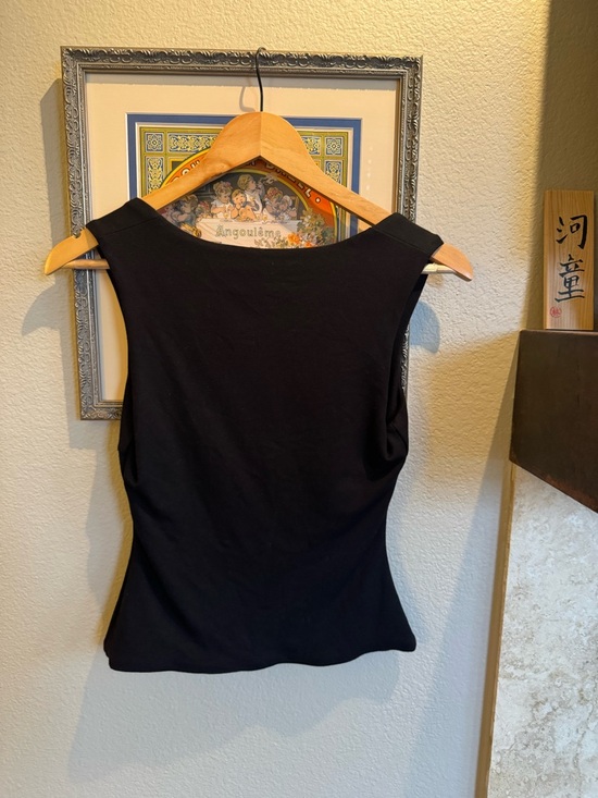 Danielle Guizio Black celestial full length top - Picture 3 of 4